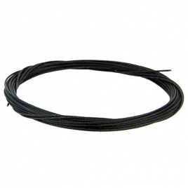 CABLE ACIER NOIR 1.5