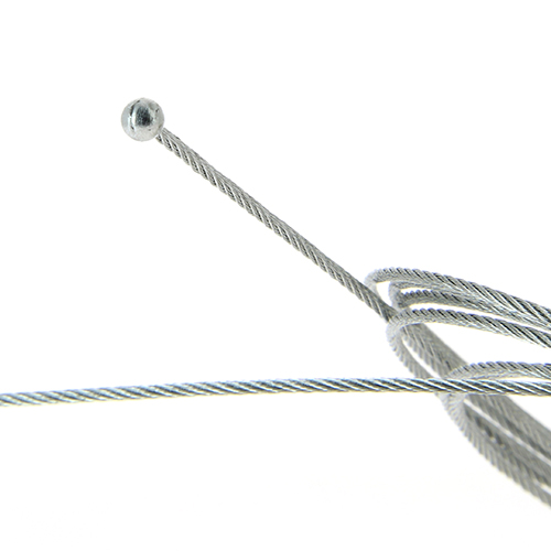CABLE ACIER NOIR 1.5  Fixations Multi Affichage : Sur câble