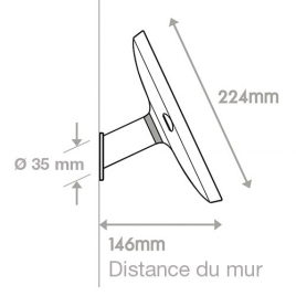 support murale sécurisé pour tablette tactile