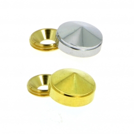 Set de 4 Cache Vis INOX 18 mm - Esthétisme pour Vos Fixations